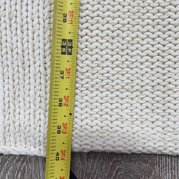 BOSTON DESIGN STUDIO  ASYM ZIPPER LUREX CARDIGAN L - Picture 16 of 16